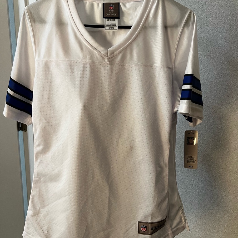 NFL Pro Line Vintage Women’s Jersey – White – Size Medium – NWT